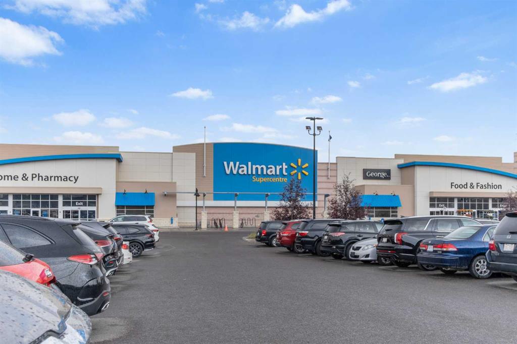 Walmart Supercentre near Sage Meadows Park condo in Calgary NW